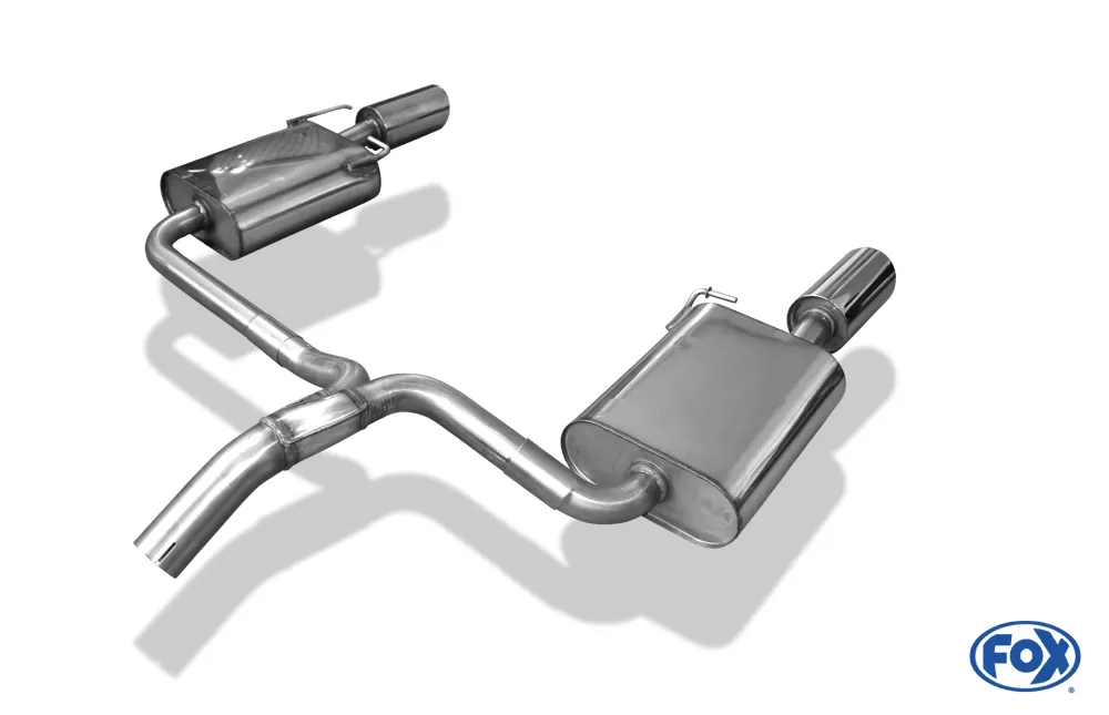 Ford Mondeo IV Turnier (Kombi) - Titanium S  Endschalldämpfer rechts/links - 1x100 Typ 16 rechts/links