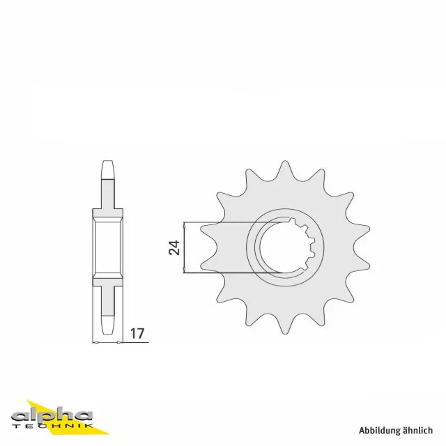 EK-Chain Kettensatz 525DEX für Honda CB600 F Hornet Modelljahr 1998-2006 Typ PC34 / PC36