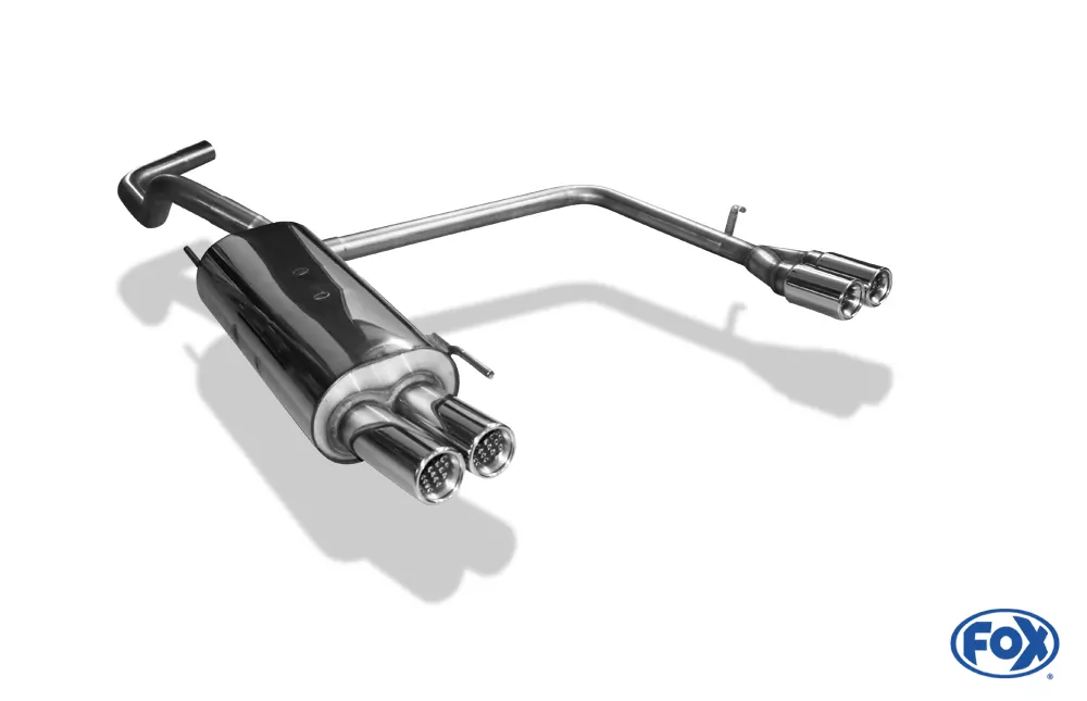 VW Polo 6N  Endschalldämpfer Ausgang rechts/links - 2x70 Typ 13 rechts/links