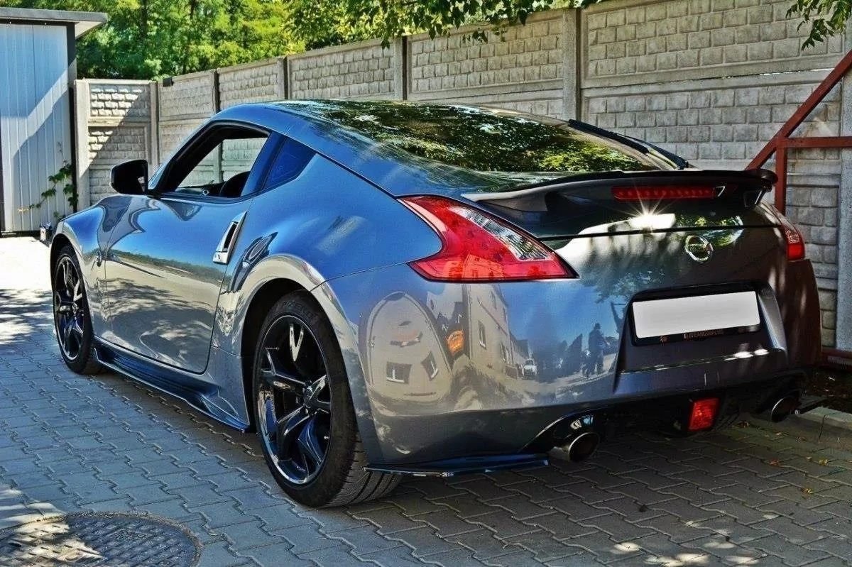 Seitenschweller Ansatz Passend Für Passend Für Nissan 370Z Schwarz Hochglanz Schwarz Hochglanz