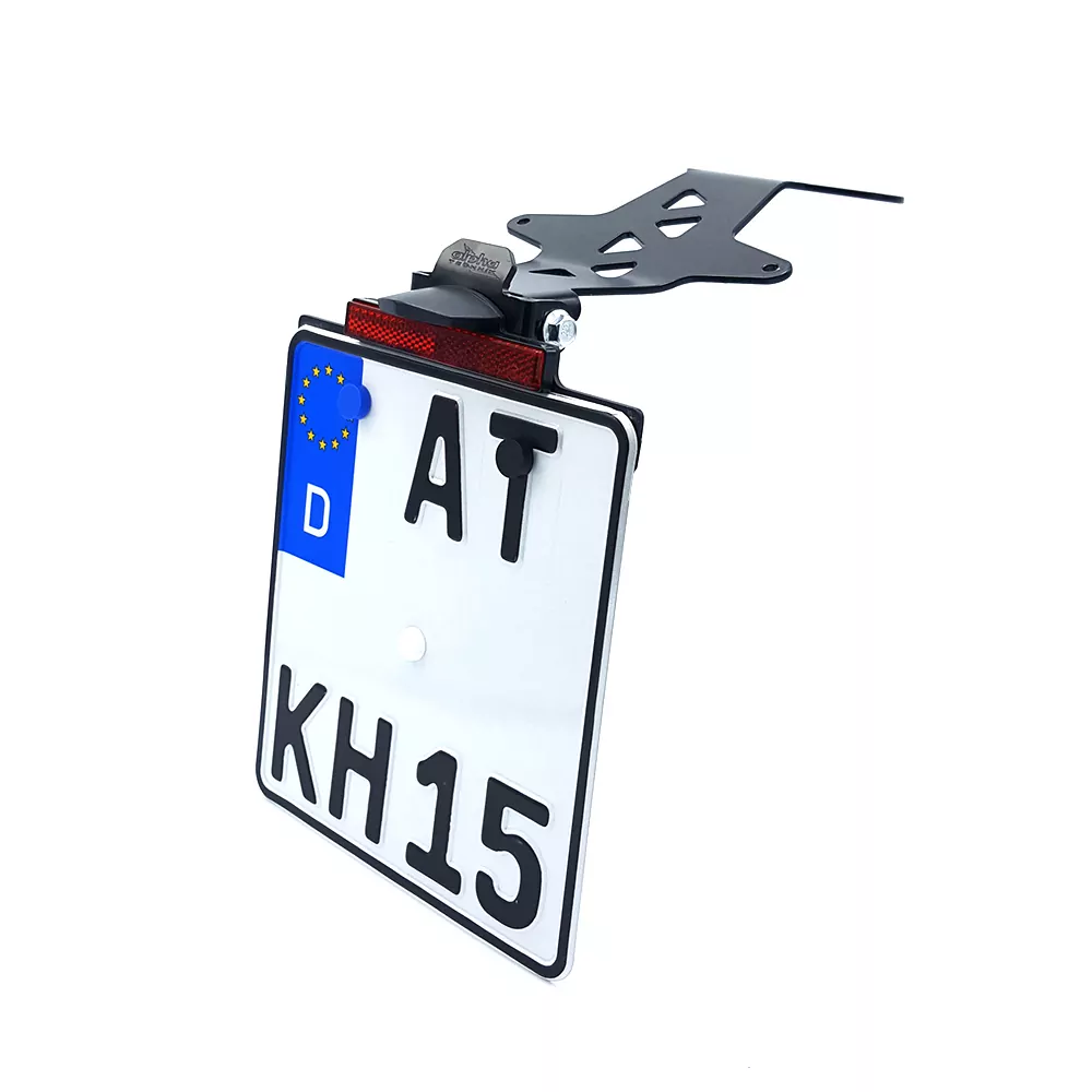 alpha Technik Kennzeichenhalter für Ducati Scrambler 1100 Pro und Sport Pro; Typ 1K; Modelljahr 2020-