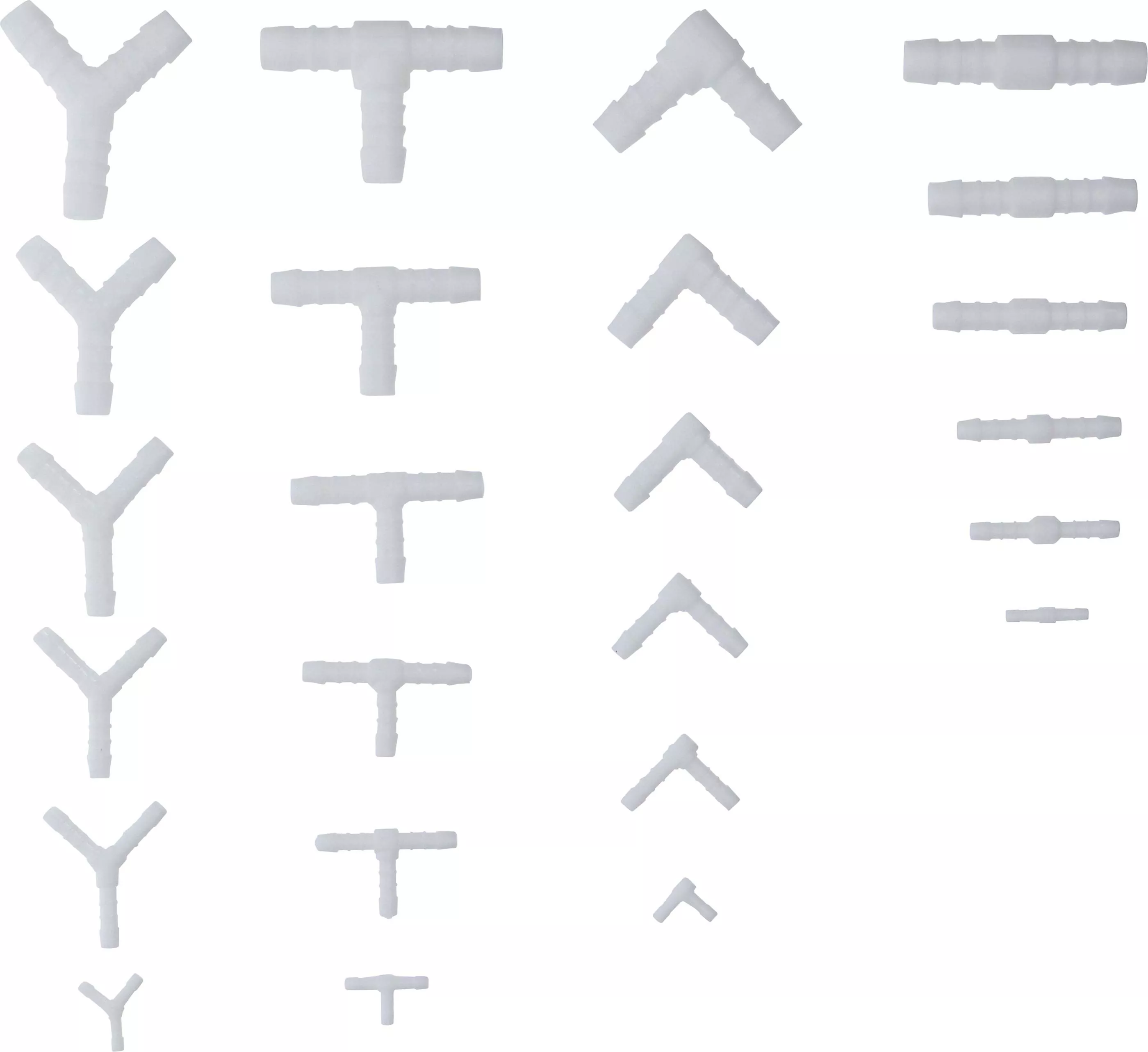 Schlauchverbinder-Sortimente | kraftstoffbeständig | 100 tlg.