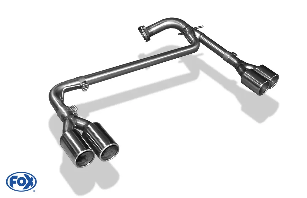 Hyundai Santa Fé 4x4 - DM  Endrohrsystem rechts/links - 2x90 Typ 12 rechts/links