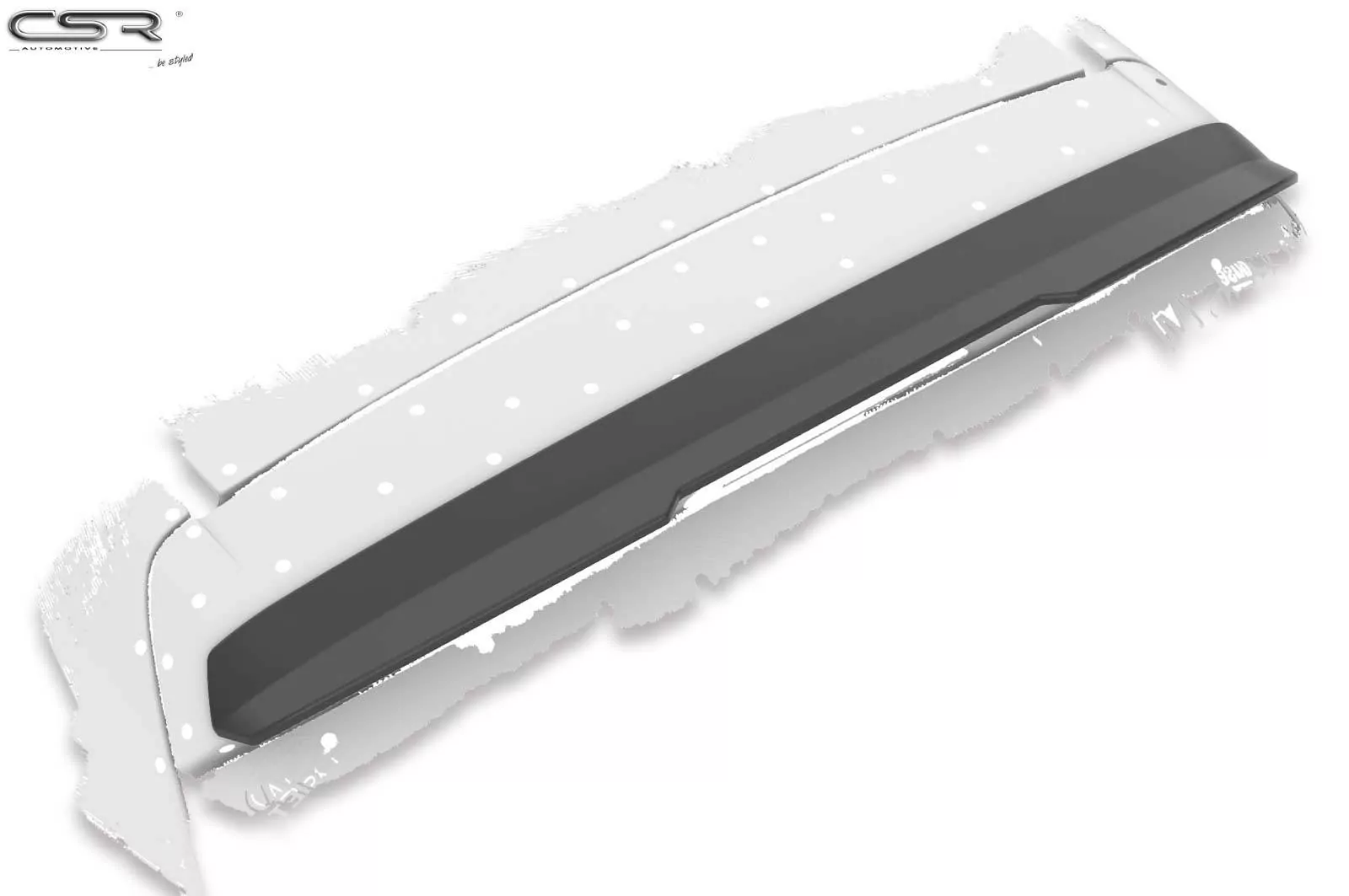 Heckflügel mit ABE für Kia Picanto (JA) HF705-M Carbon Look (matt)