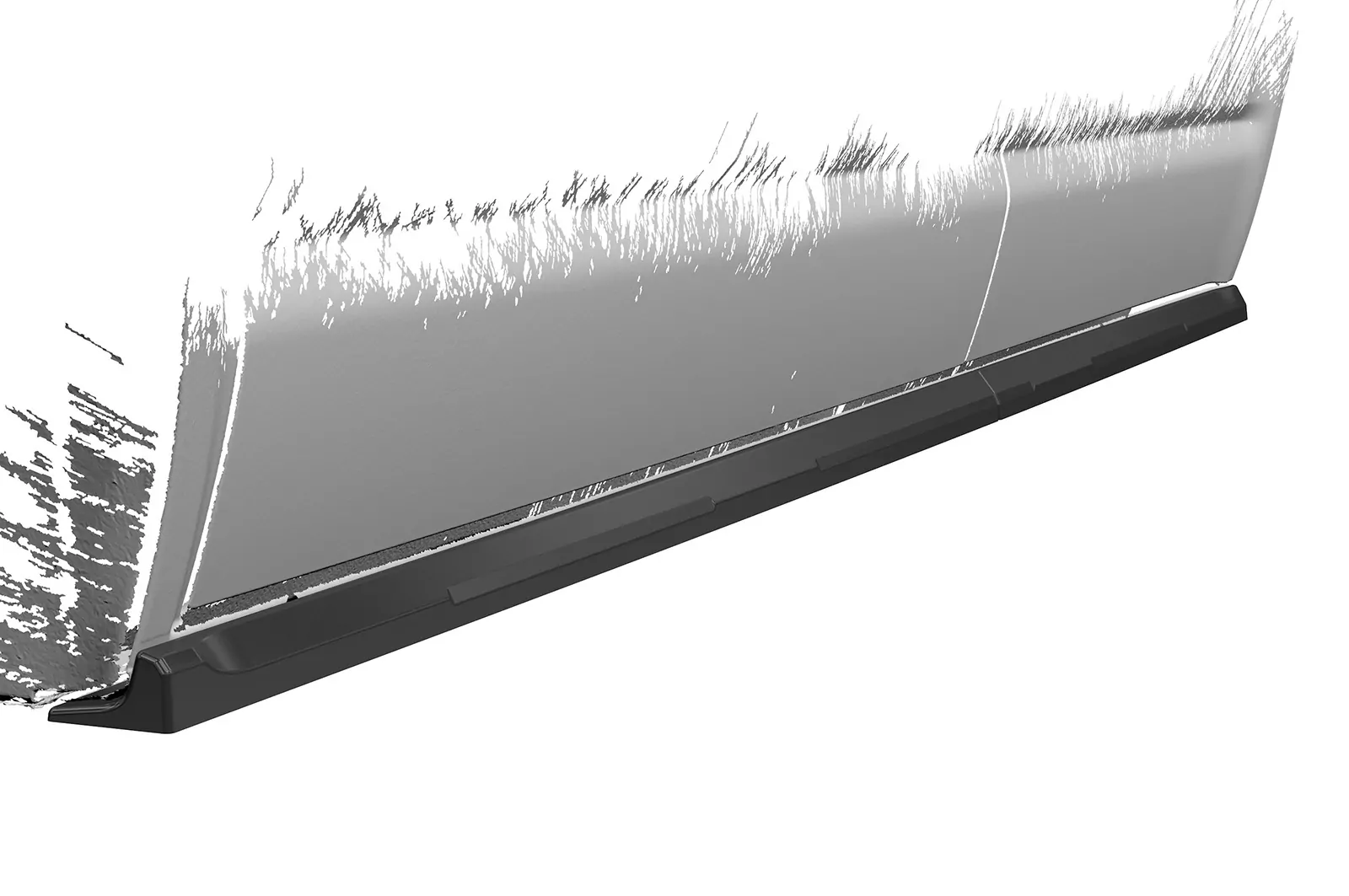 Seitenschweller für VW T5 / T6 / T6.1 Bus SS476 Schwarz Strukturiert