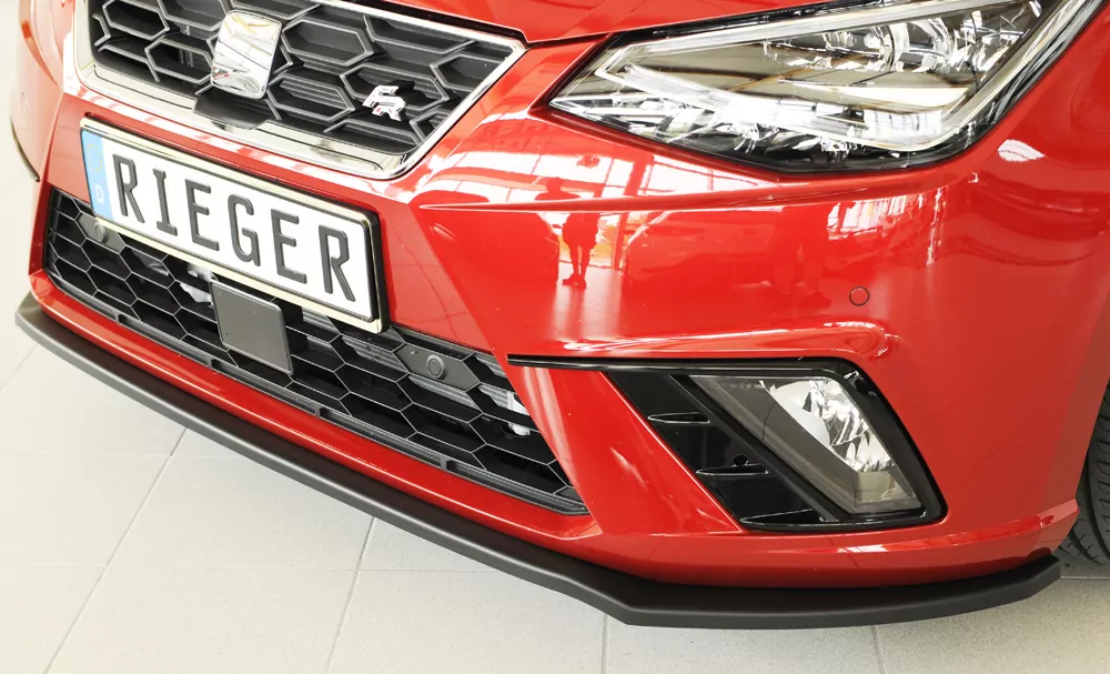 Rieger Spoilerschwert für Seat Ibiza FR (KJ) | 5-tür. 01.17- für orig. Frontschürze