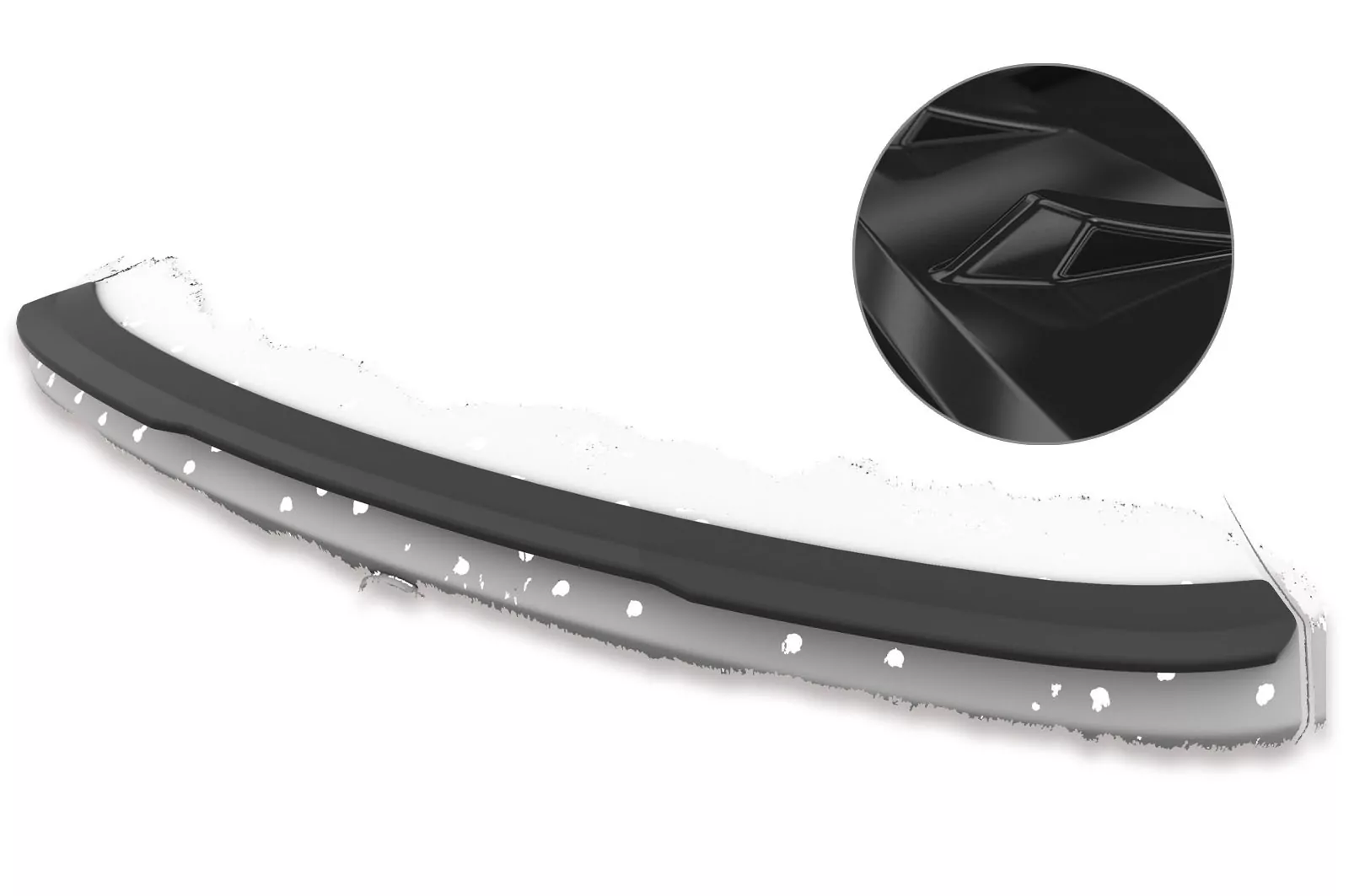 Heckflügel mit ABE für BMW X4 (F26) Glossy (schwarz hochglanz)