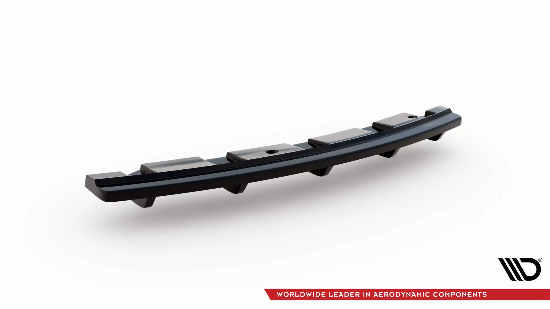 Diffusor Heck Ansatz Passend Für Passend Für BMW 5er F11 M Paket (mit Zwei Einzel Endrohren) Schwarz Hochglanz Schwarz Hochglanz