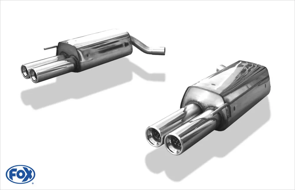 Mercedes S-Klasse W220  Endschalldämpfer rechts/links - 2x80 Typ 13 rechts/links