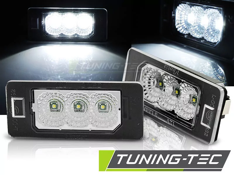 License Led Lights Clear Fits Bmw E90 / F30 / F32 / E39 / E60 / F10 / X3 / X5 / X6