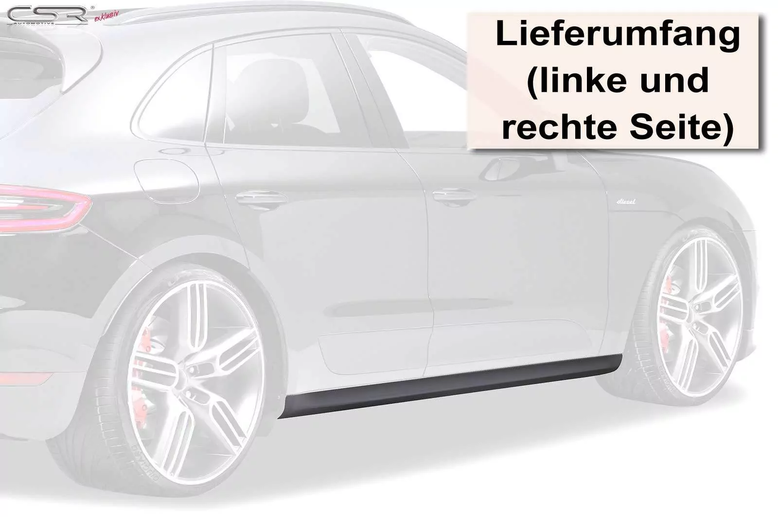 Seitenschweller für Porsche Macan SS404