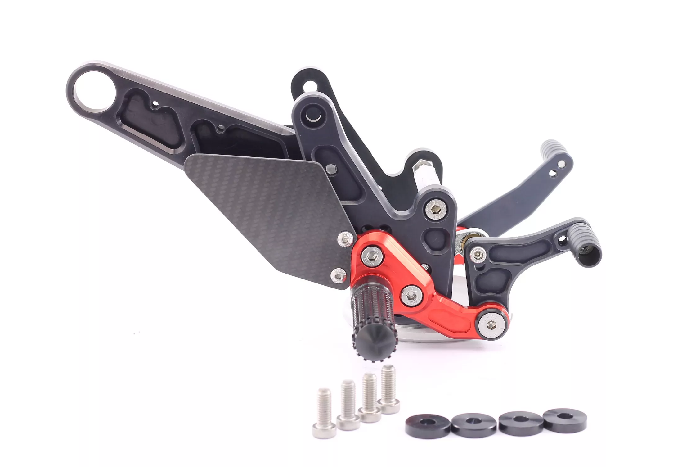 MG Biketec Sportfussrastenanlage / Rastenanlage / Fußrastenanlage mit ABE, gültig in D - A - CH für Ducati Diavel 1200 ab 2011