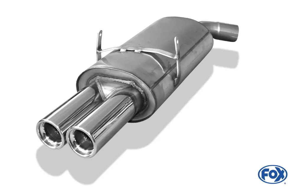 BMW E36 318is  Endschalldämpfer Ø63,5 - 2x76 Typ 13