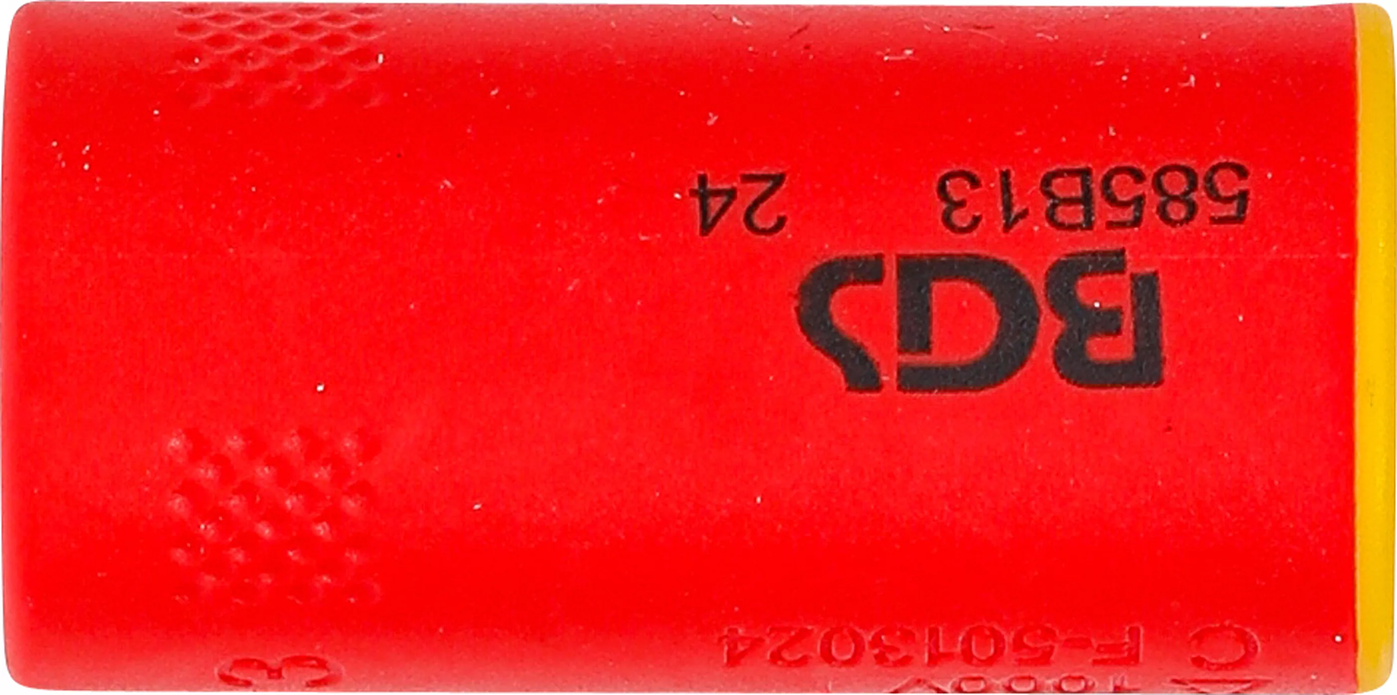 VDE-Steckschlüssel-Einsatz Sechskant | Antrieb Innenvierkant 10 mm (3/8") | SW 13 mm