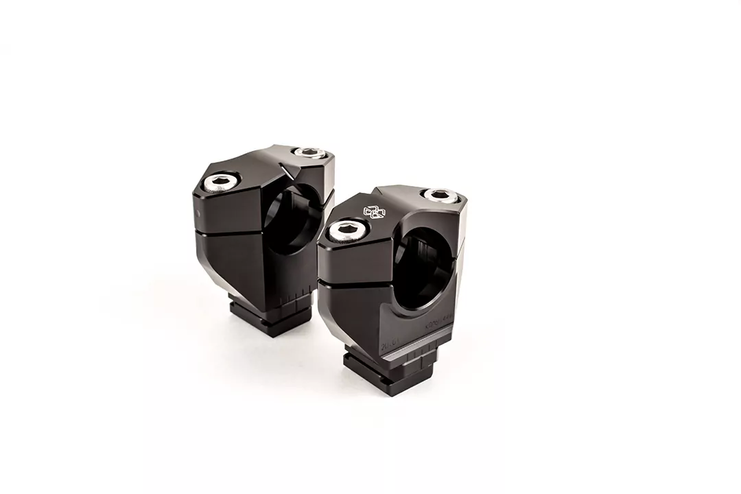 GILLES 2DGT verstellbare Lenkerböcke schwarz