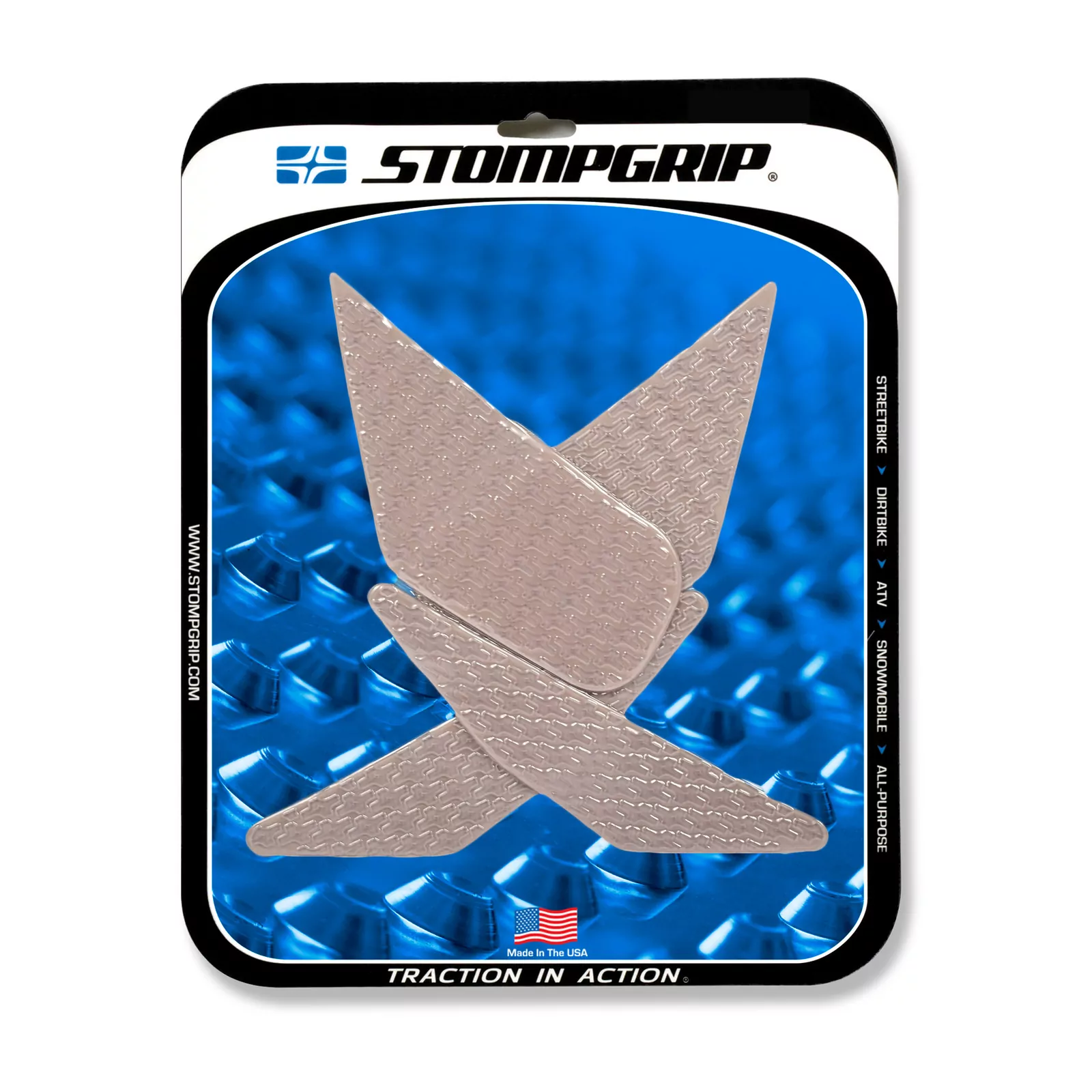 Stompgrip Traction Pad Icon für Triumph Speed Triple 16-20 Klar