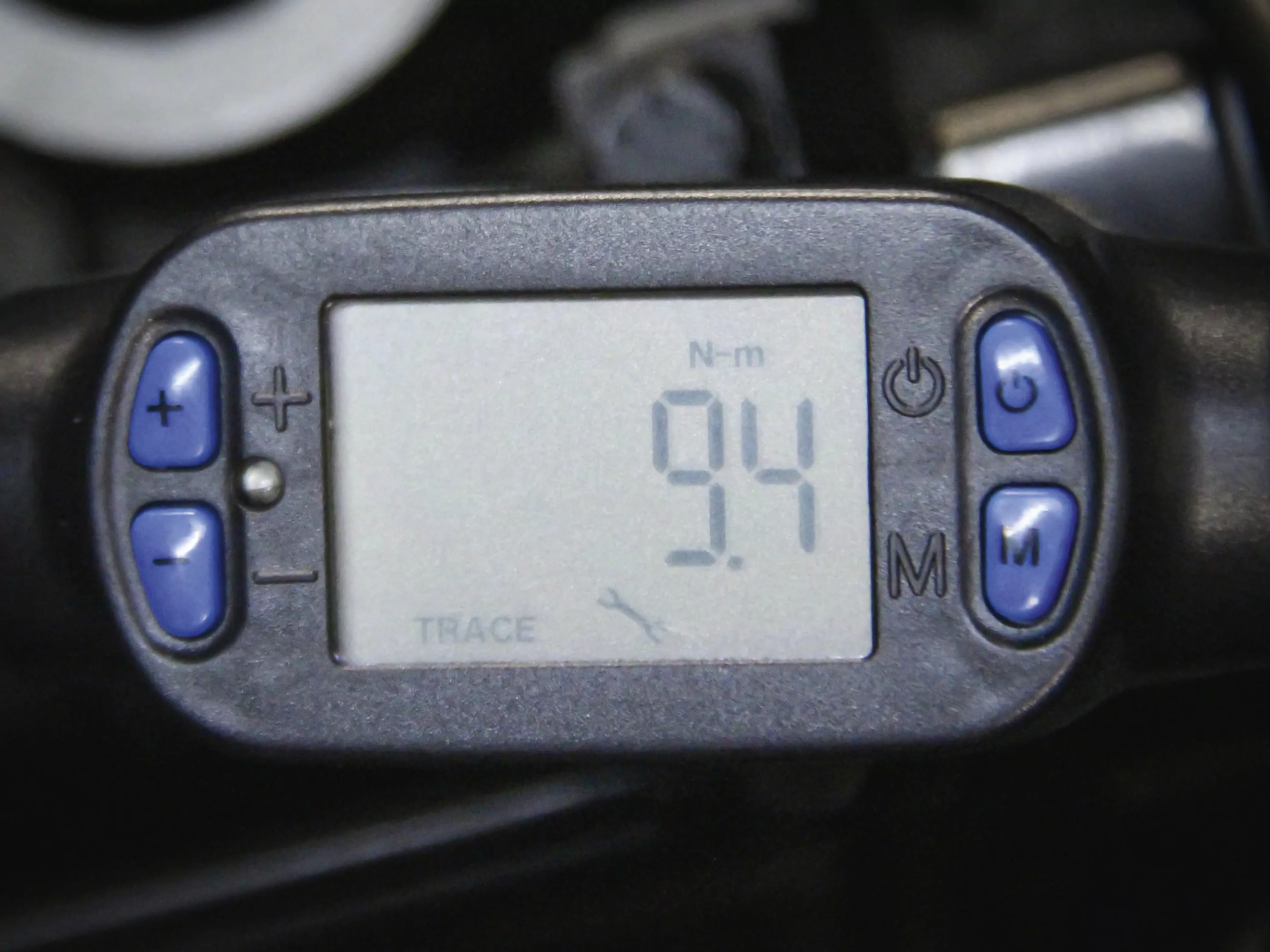 Digitaler Drehmomentschlüssel | Abtrieb Außenvierkant 6,3 mm (1/4") | 6 - 30 Nm