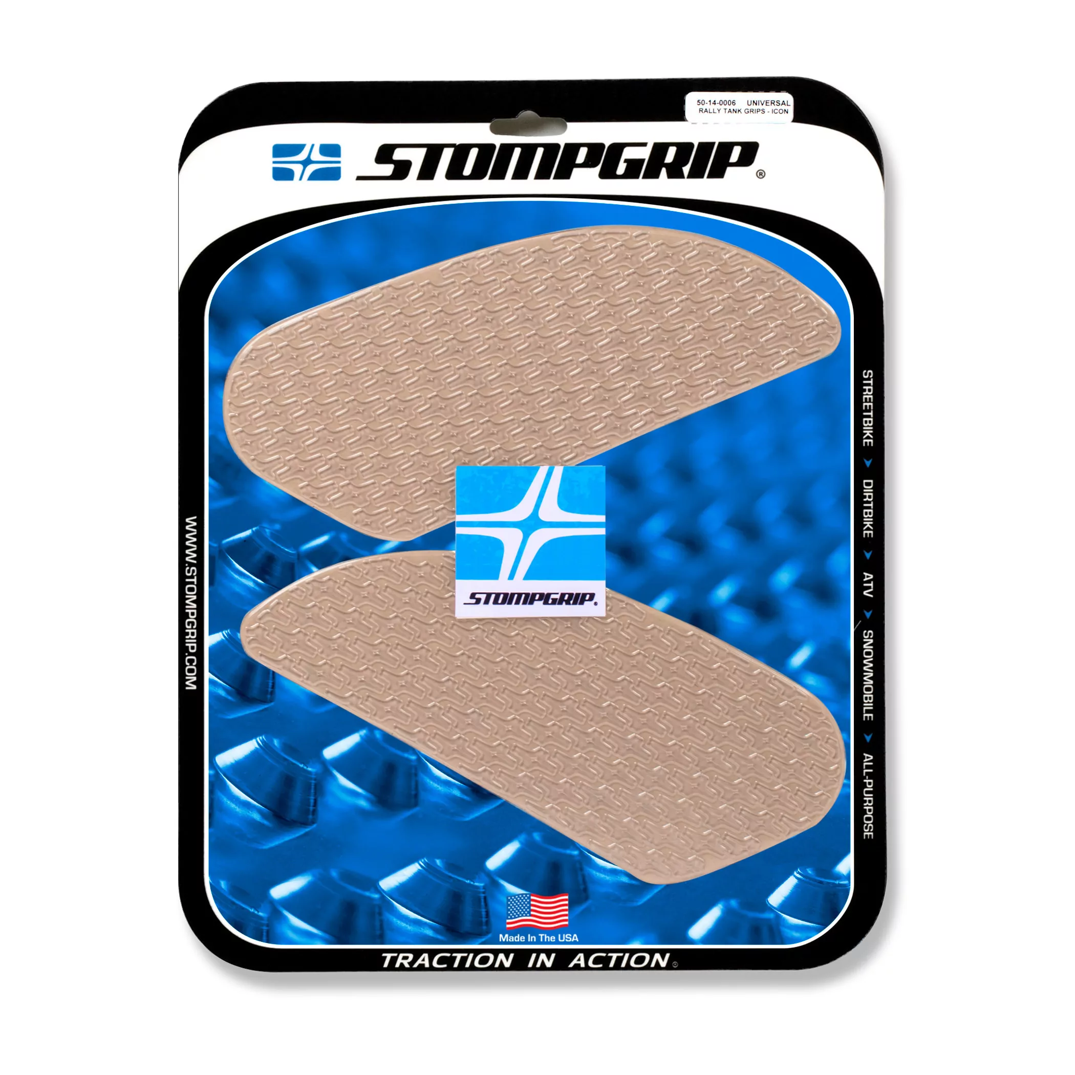 Stompgrip Traction Pad Icon für Honda CB223 S 08-15 Klar