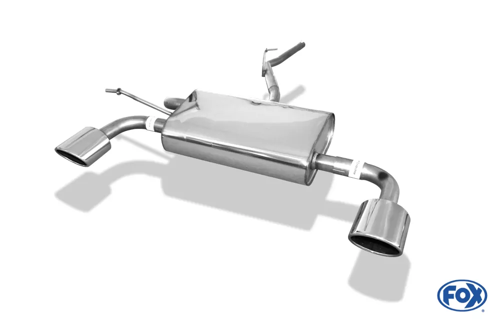 Dacia Duster 4x4 Facelift  Endschalldämpfer quer Ausgang rechts/links - 115x85 Typ 32 rechts/links