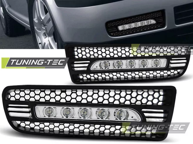 Fog Lights Frame Led Fits Vw Golf 4 
