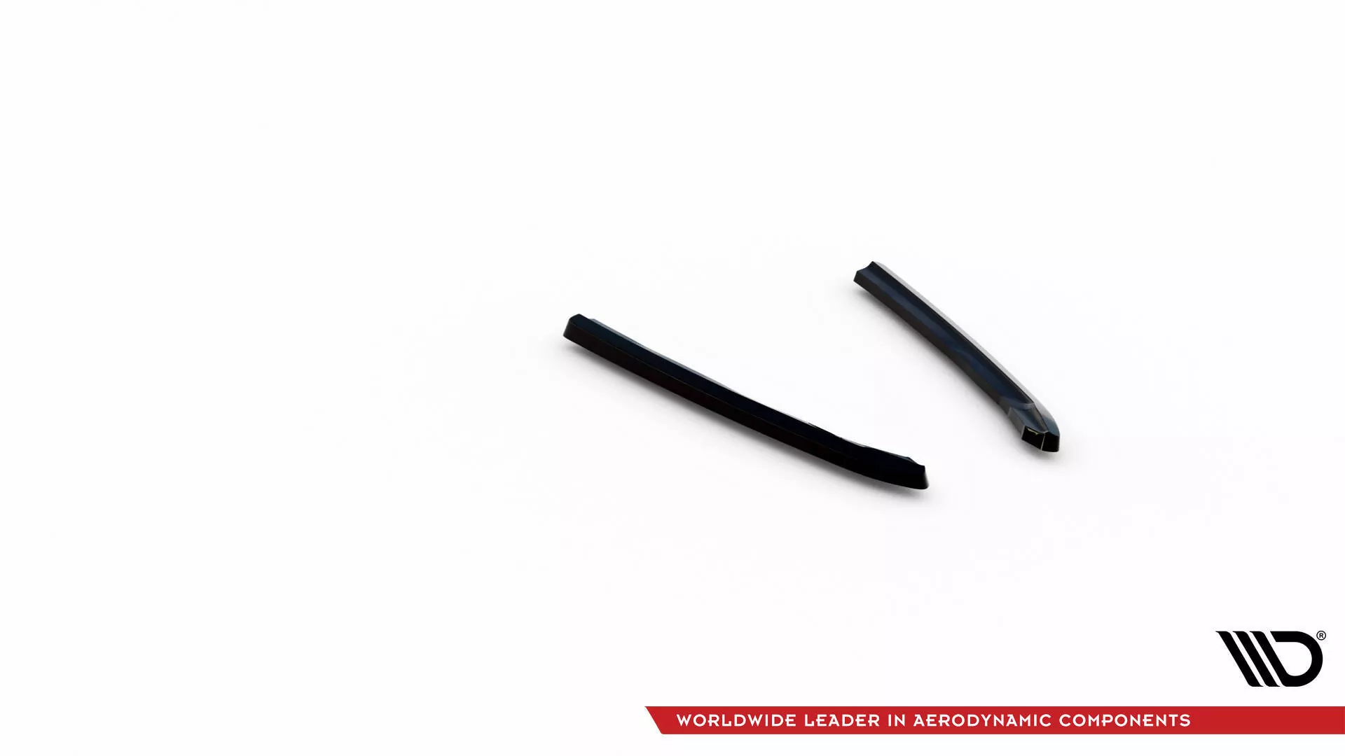 Heck Ansatz Flaps Diffusor V.2 Für Audi A6 Avant C7 Schwarz Hochglanz