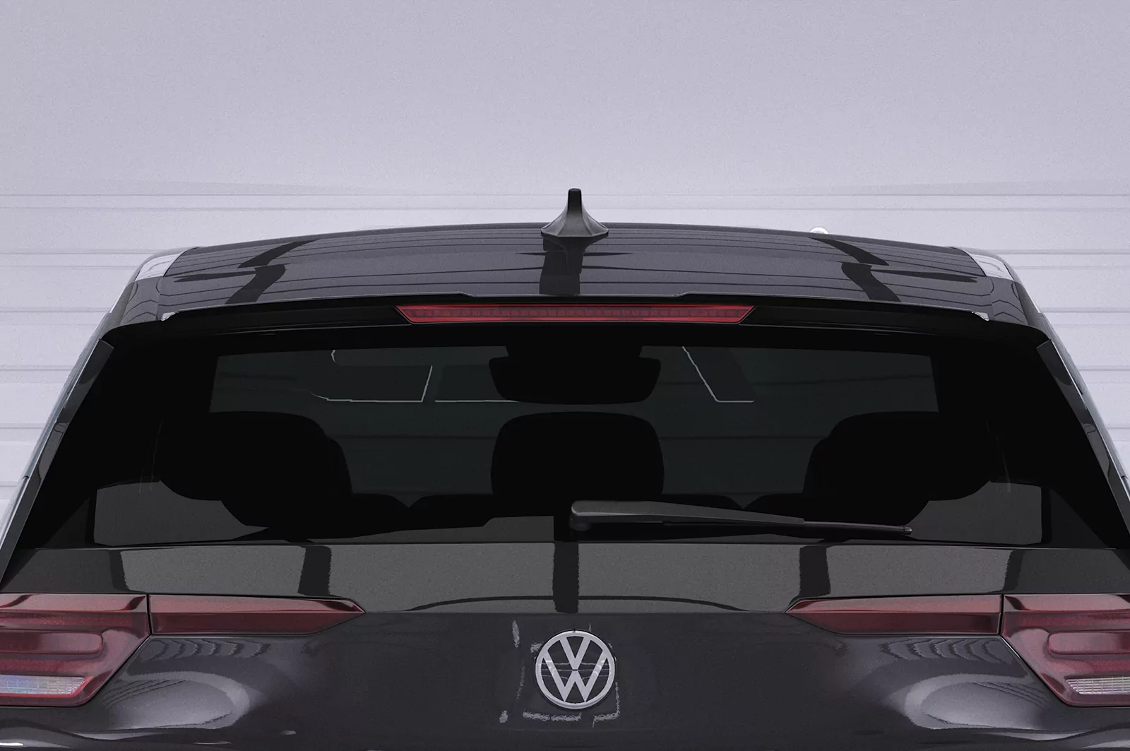 Heckflügel mit ABE für VW ID.3 HF620 Strukturiert (schwarz matt)