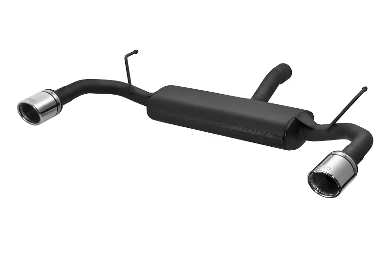 Ulter Sportauspuff für Alfa Romeo Giulietta 2010-2016 - 2 Duplex Endrohre Rund Ø100