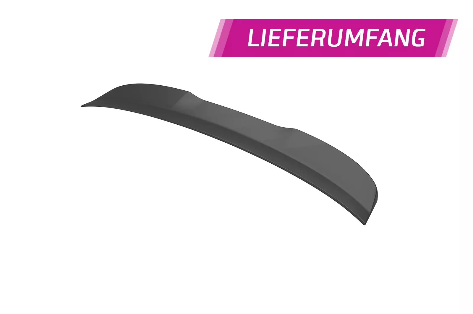 Heckflügel mit ABE für BMW M3 G81 Competition HF122 Schwarz Strukturiert