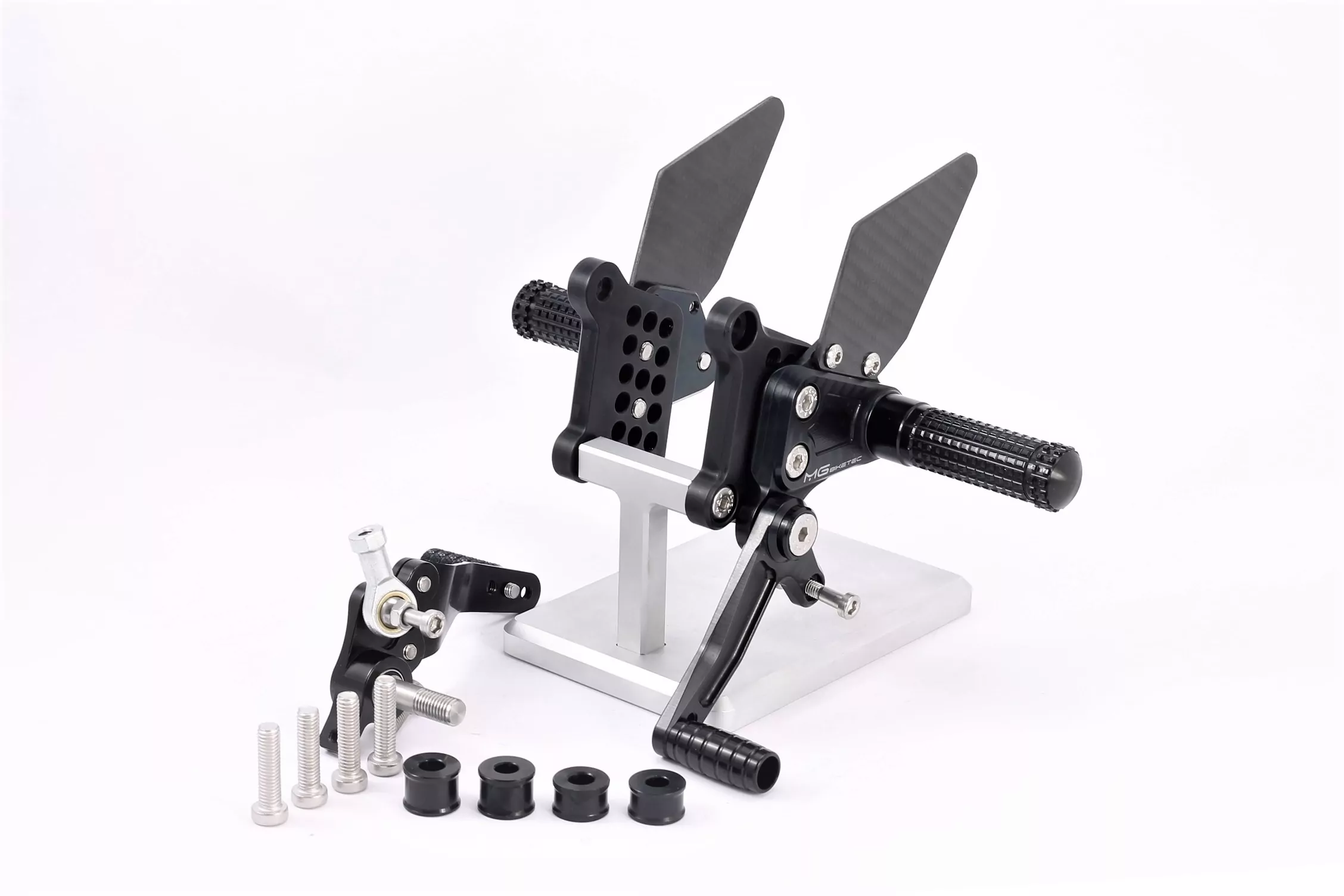 MG Biketec Sportfussrastenanlage / Rastenanlage / Fußrastenanlage mit ABE, gültig in D - A - CH für Ducati 748 ab 1995-1997