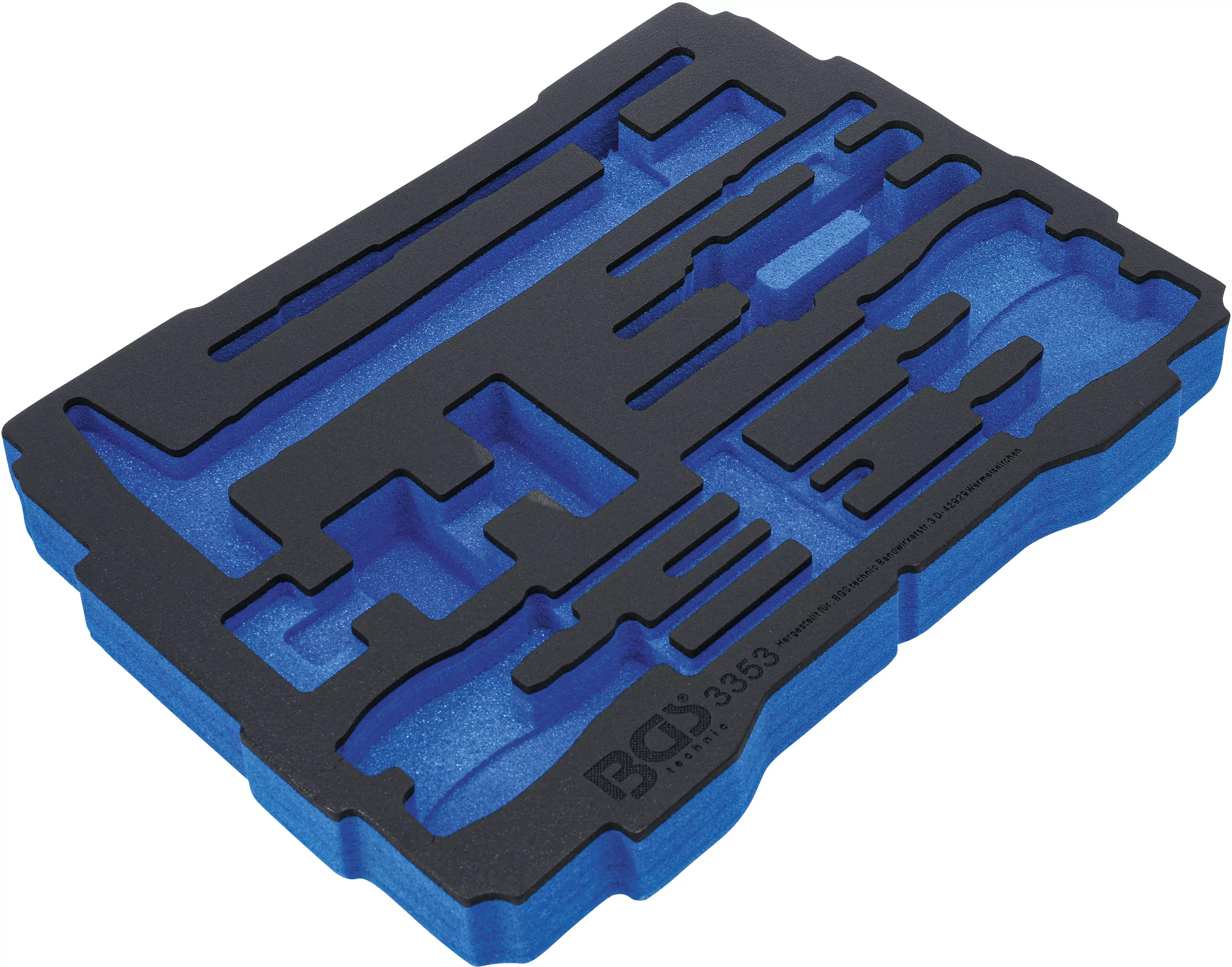 Schaumeinlage für Art. BOXSYS1 & 2 | leer | für Art. 3353