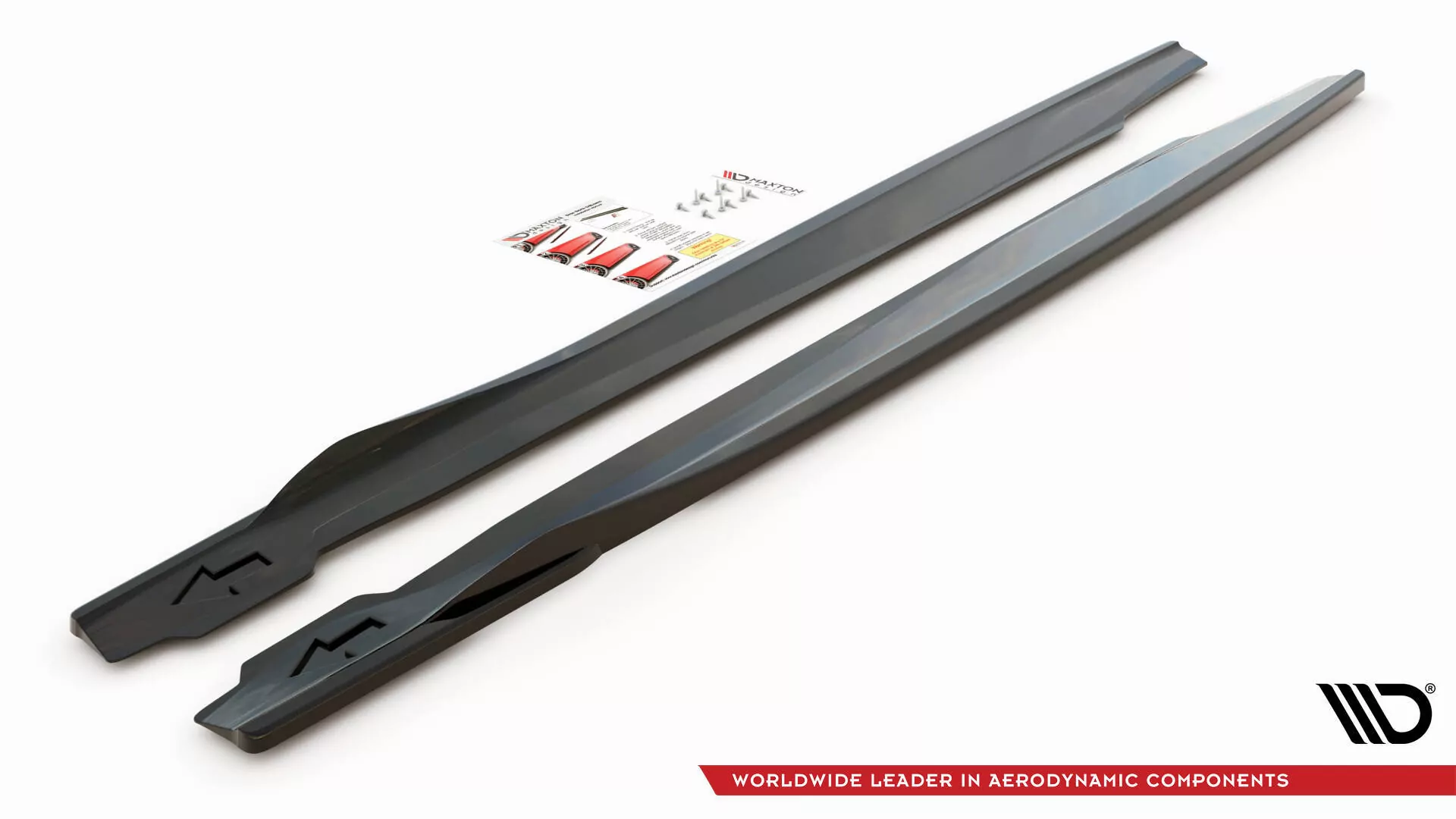 Seitenschweller Ansatz Für V.1 Für BMW X6 M F96 / X6 M-Paket G06 Schwarz Hochglanz