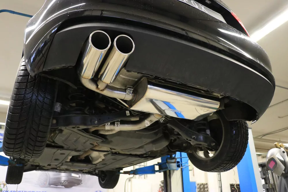 Audi A3 - 8V Sportback  Endschalldämpfer einseitig - 2x90 Typ 16