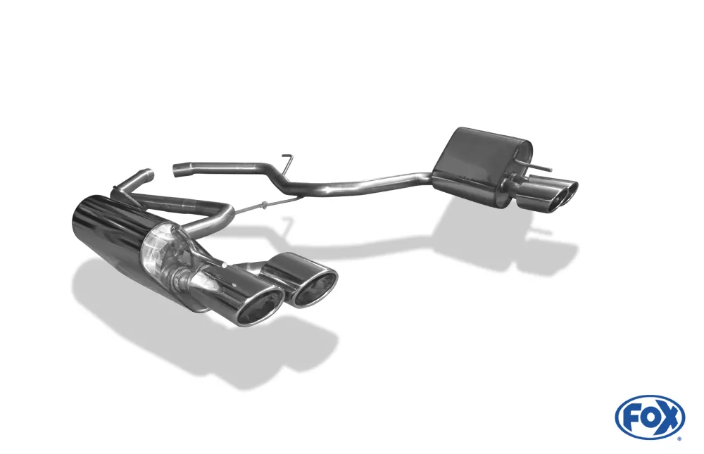 Mercedes SL Typ 230 - Super Sound!  Endschalldämpfer rechts/links - 2x115x85 Typ 32 rechts/links