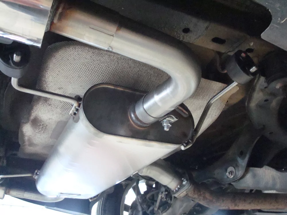 Mazda 6 - GJ Limousine  Endschalldämpfer quer Ausgang rechts/links - 1x100 Typ 16 rechts/links