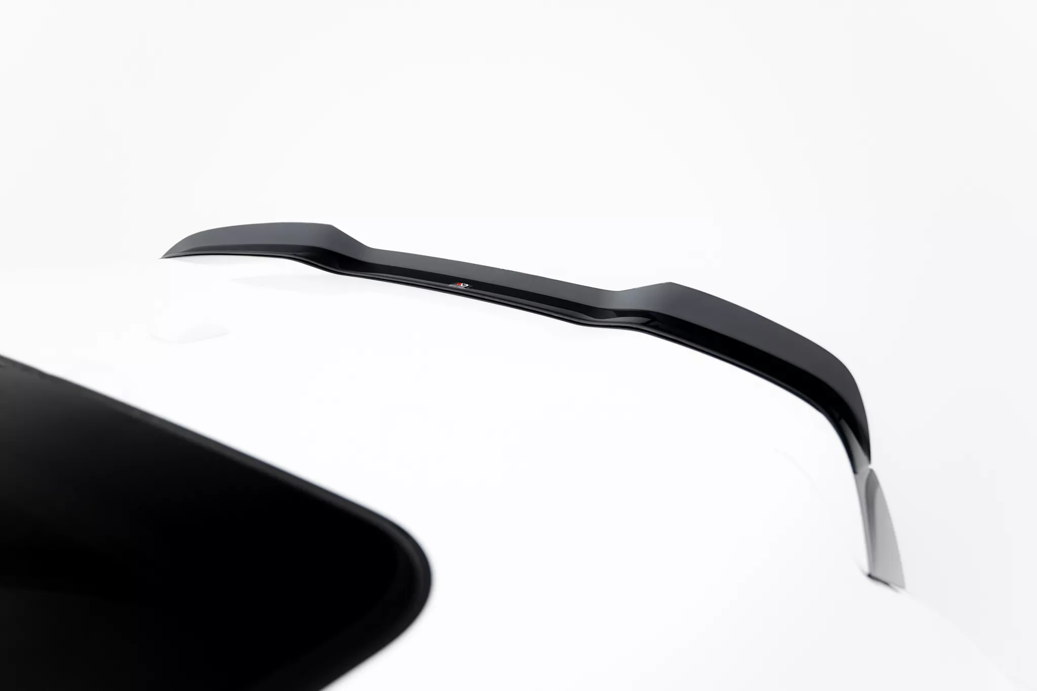 Spoiler CAP Für Porsche Cayenne Mk2 Schwarz Hochglanz