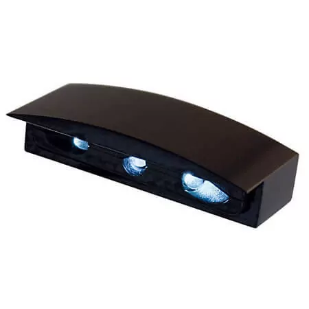 HIGHSIDER smart Micro LED Kennzeichenbeleuchtung Schwarz Mit Alu-Gehäuse (1Stck)