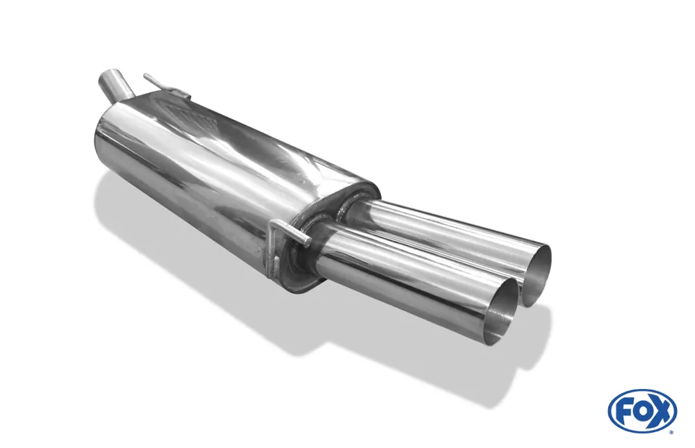 VW Golf III  Endschalldämpfer - 2x76 Typ 10