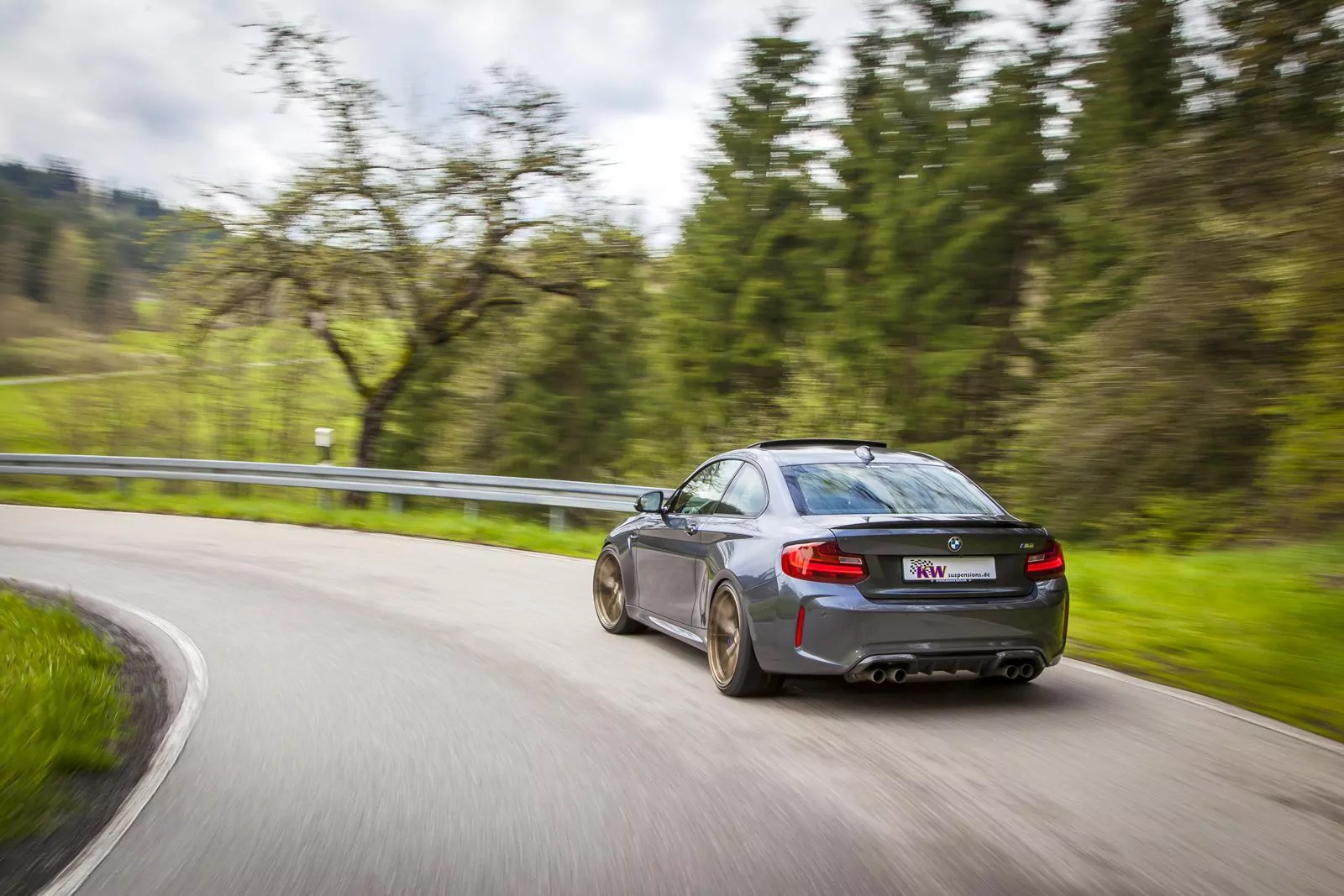 KW Gewindefahrwerk V4 inkl. Stützlager BMW 2er Coupe (F22, F87) 1C, M3 10/2012-