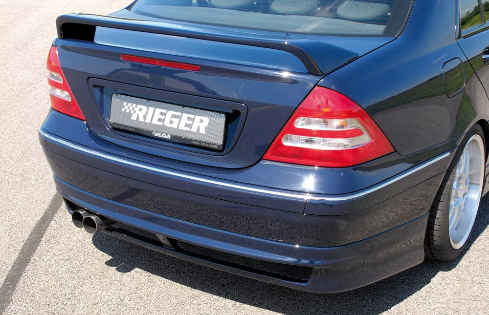Rieger Heckansatz für Mercedes C-Klasse (W203) | Lim. 05.00- inkl. Facelift