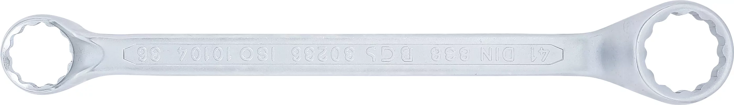 Doppel-Ringschlüssel | tief gekröpft | SW 36 x 41 mm