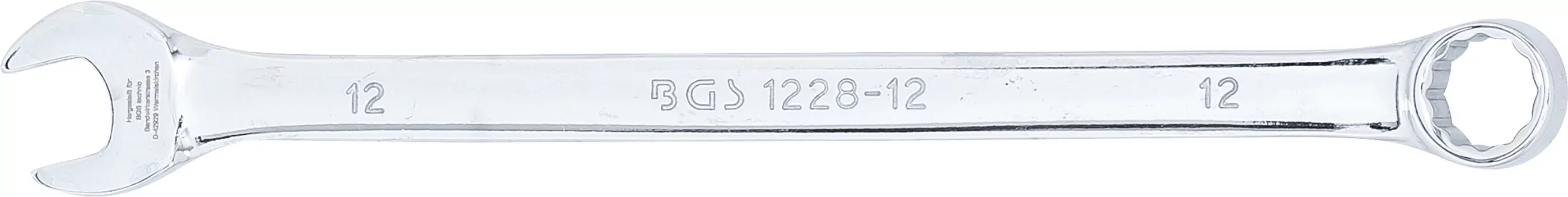 Maul-Ringschlüssel | extra lang | SW 12 mm