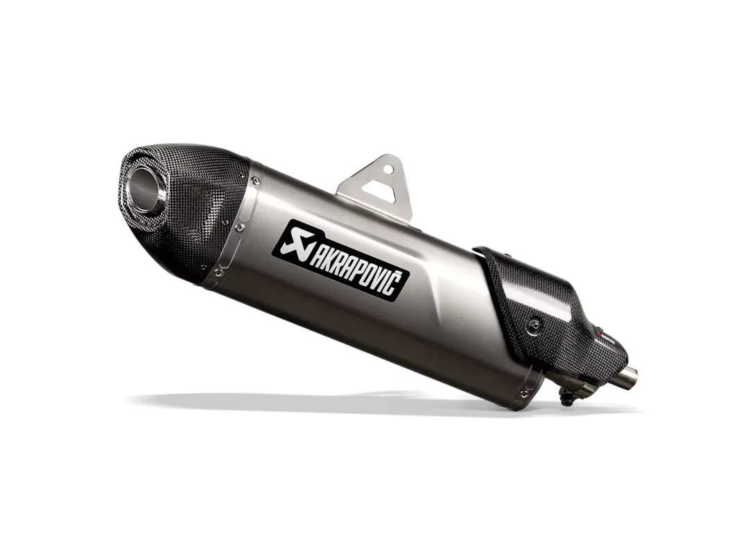 Akrapovic Slip-On Line (Titanium) Auspuffanlage für Triumph Tiger 1200 GT Rally 2022-2024