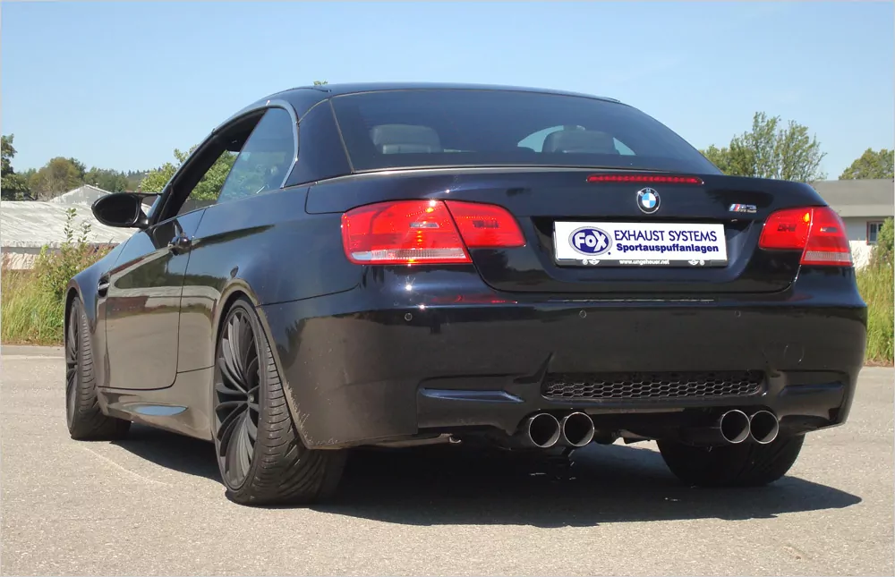 BMW E92/93 M3 Coupe/ Cabrio  Endschalldämpfer rechts/links - 2x90 Typ 10 rechts/links