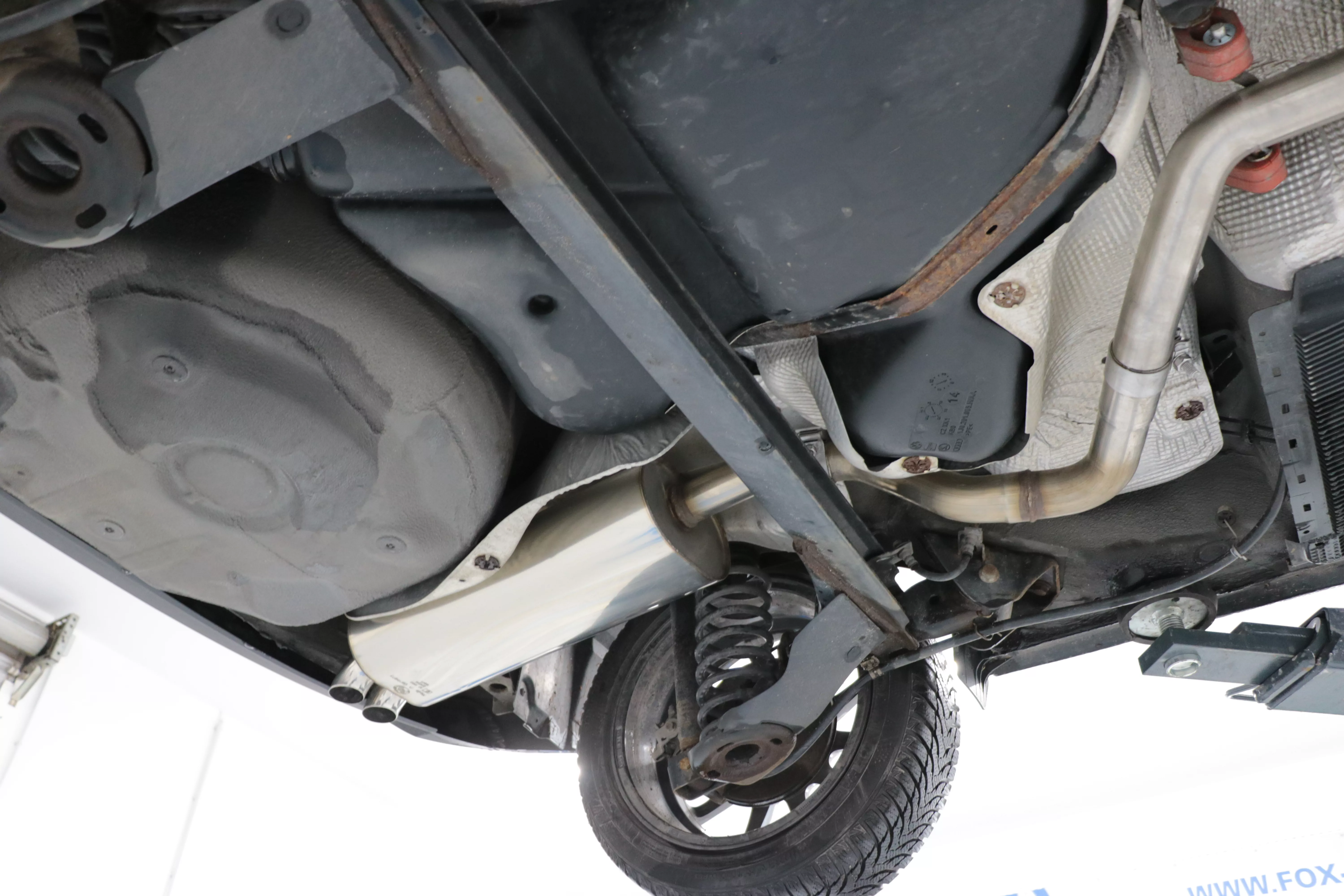 Skoda Rapid Limousine/ Spaceback  Endschalldämpfer - 2x55 Typ 26