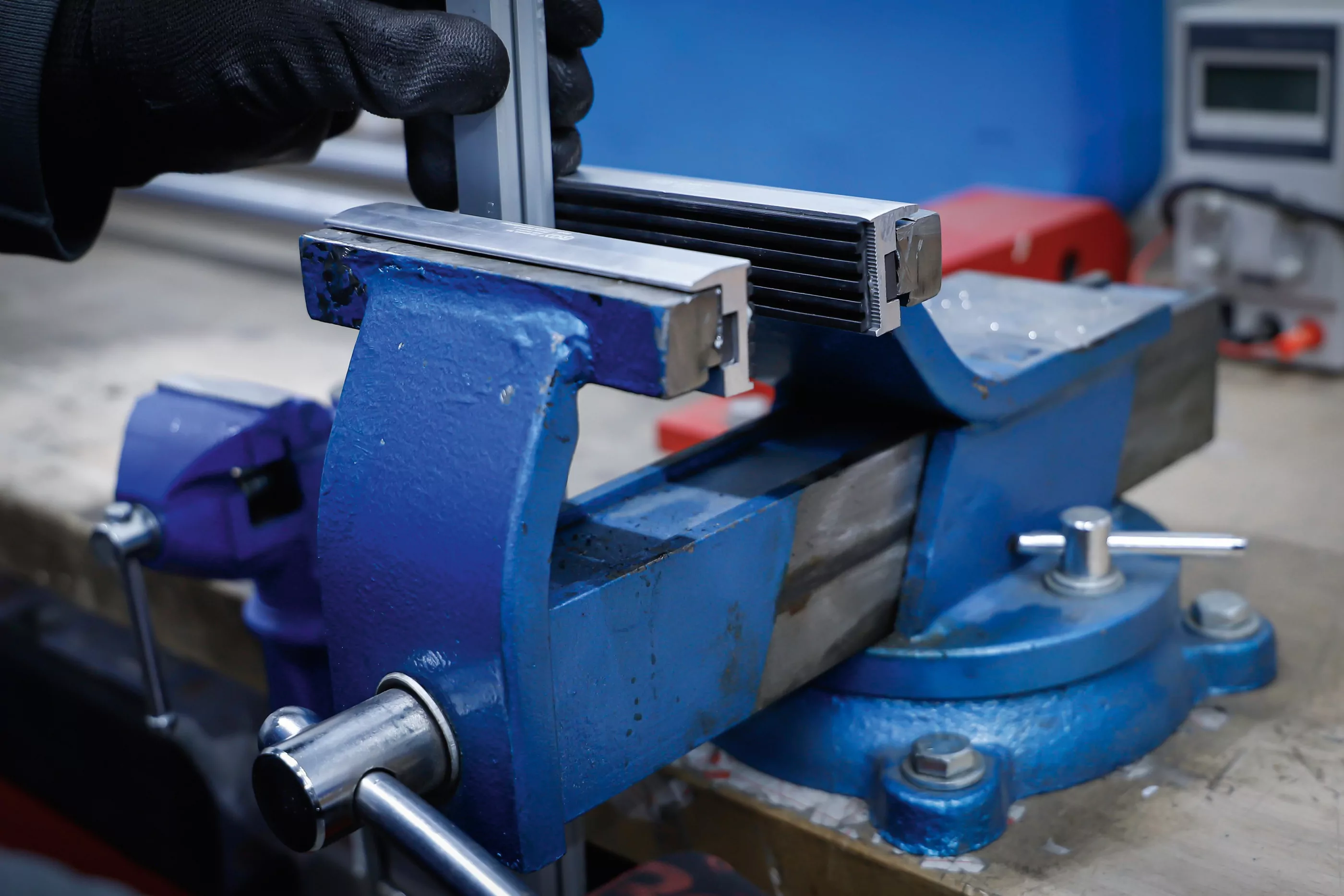 Schraubstock-Schutzbacken | Aluminium | Breite 150 mm | 2-tlg.