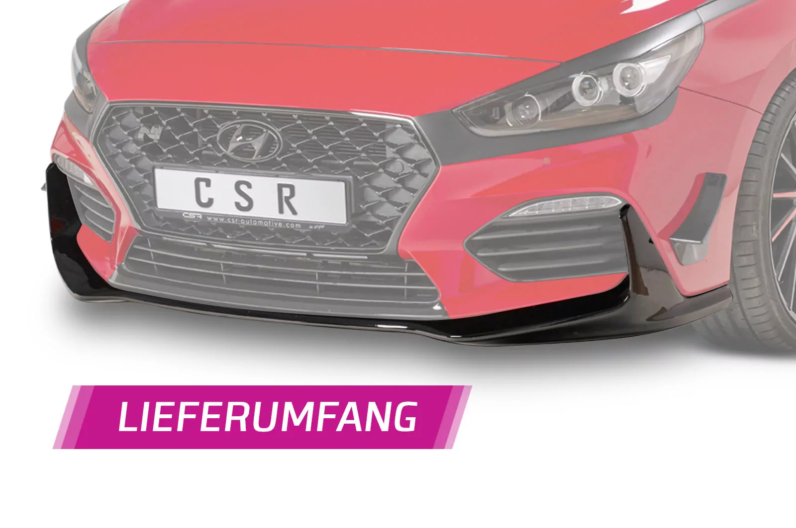 Frontansatz für Hyundai I30 (PD) N/N-Line FA283