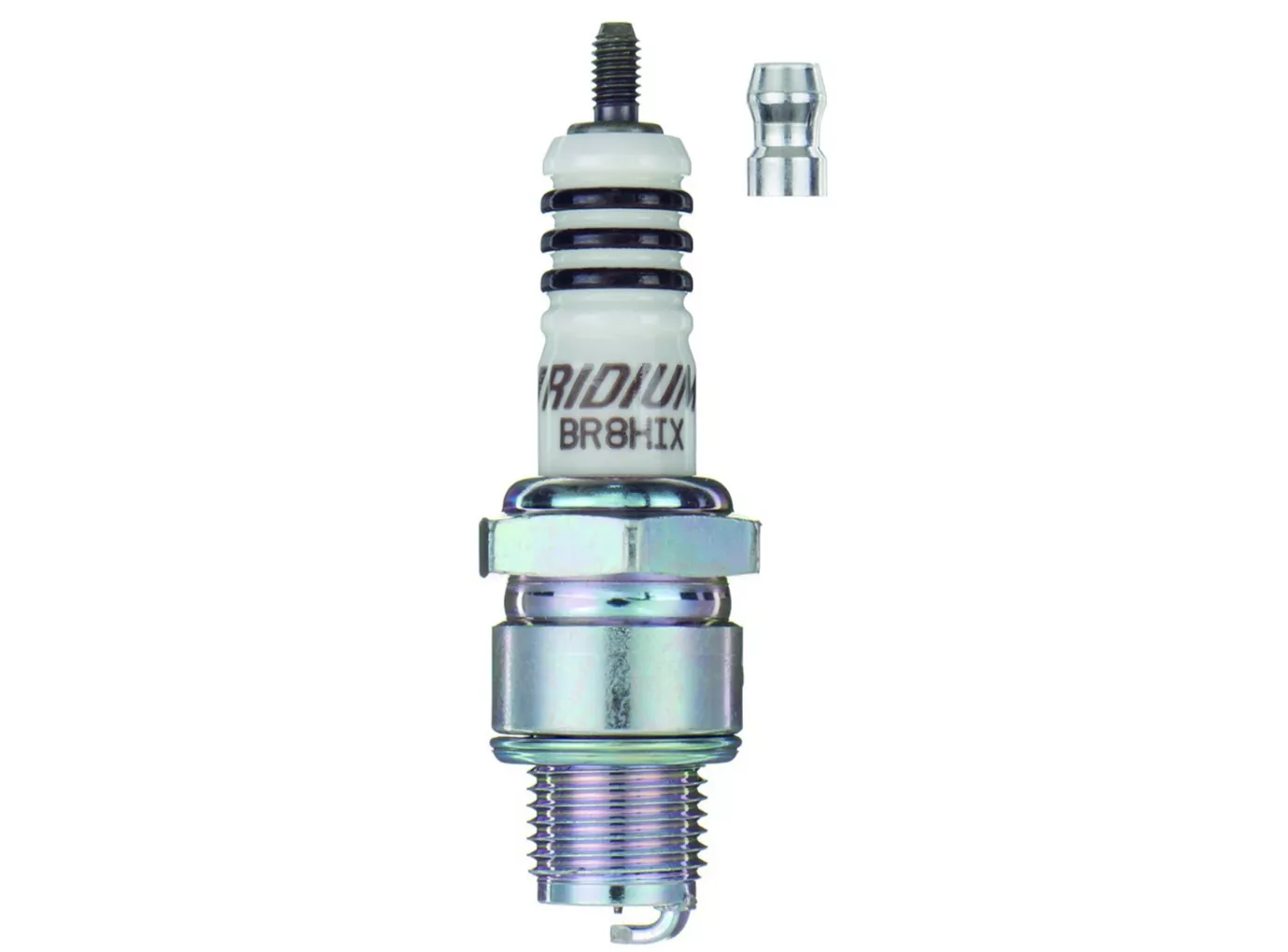 NGK | Zündkerze | Iridium | BR8HIX | 7001 | ersetzt BR8HS/BR8HSA/BR8HVX