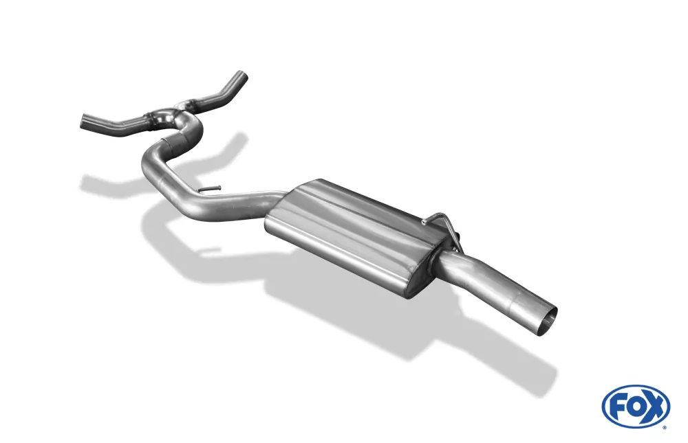 VW Passat 3C 4-Motion - 3,2l + 3,6l  Mittelschalldämpfer inkl. Y-Adapter