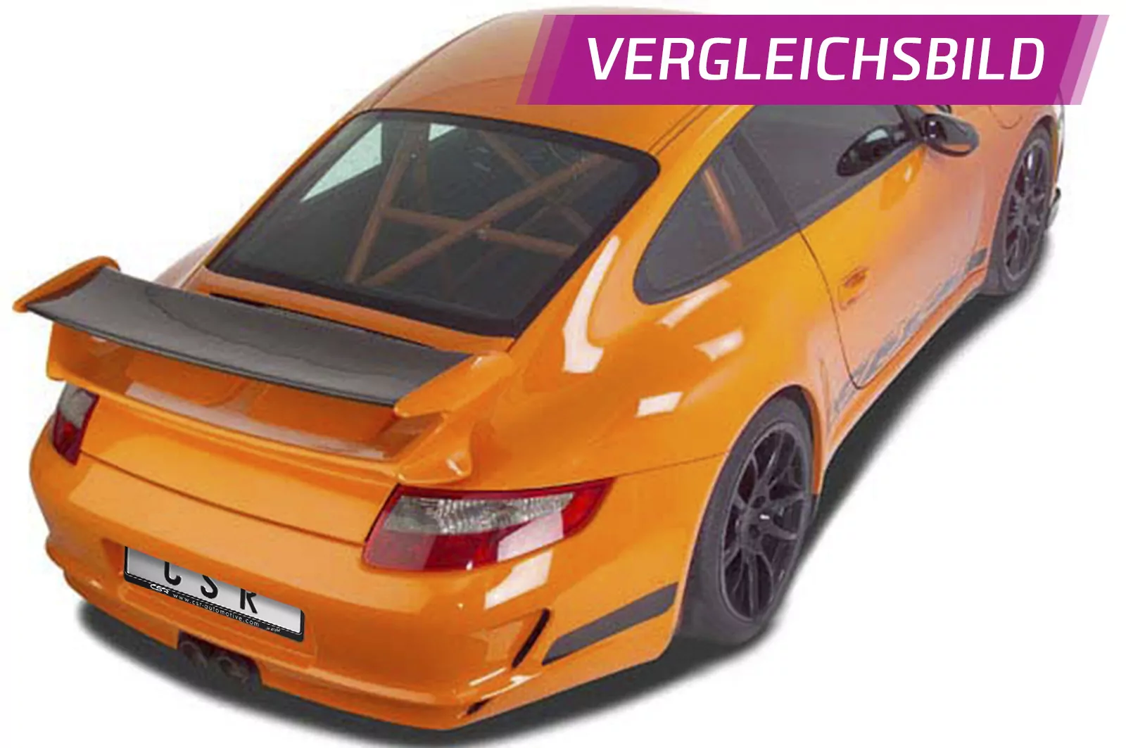 Heckflügel für Porsche 911 / 997 GT/3 HF997B
