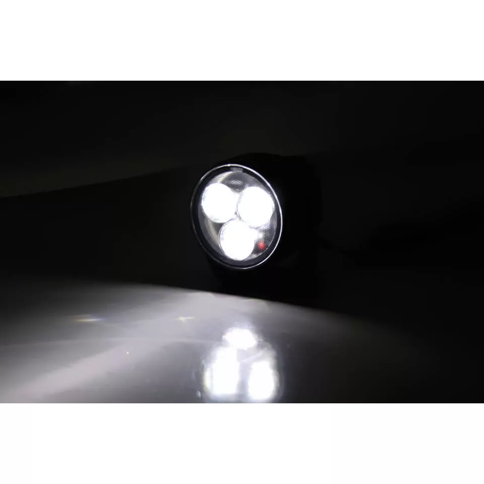 HIGHSIDER pro Fernscheinwerfer Satellite LED Schwarz E-Geprüft (1Stck)